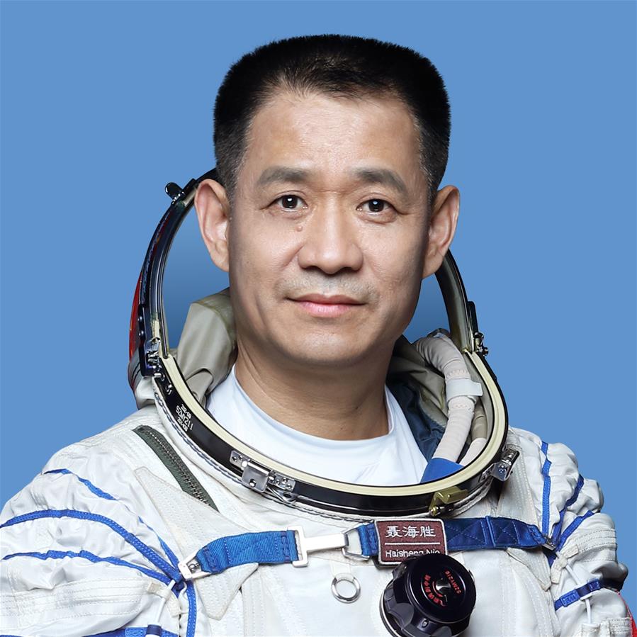 (神舟十二號)中國航天員聶海勝