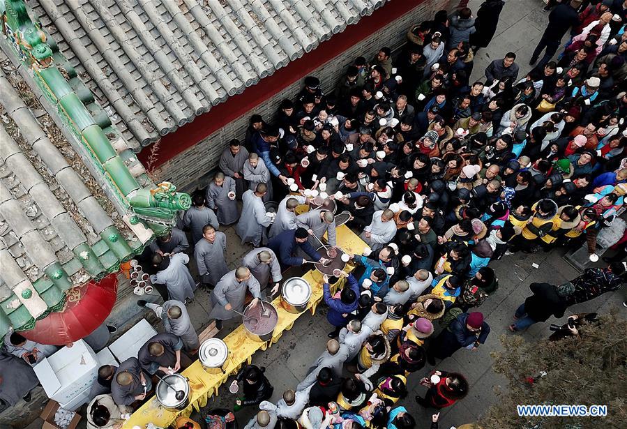 CHINA-LABA FESTIVAL-PORRIDGE (CN)