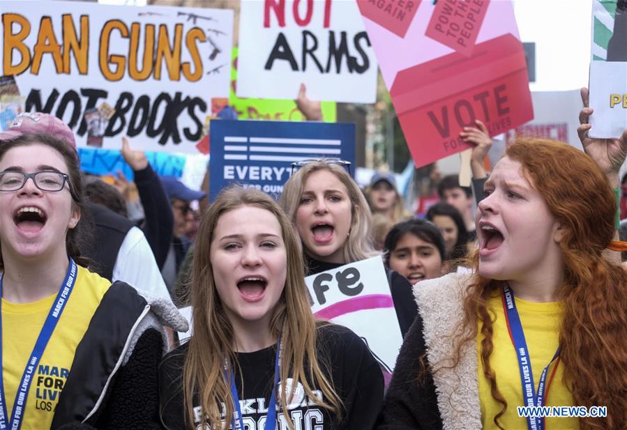 U.S.-LOS ANGELES-RALLY-GUN CONTROL