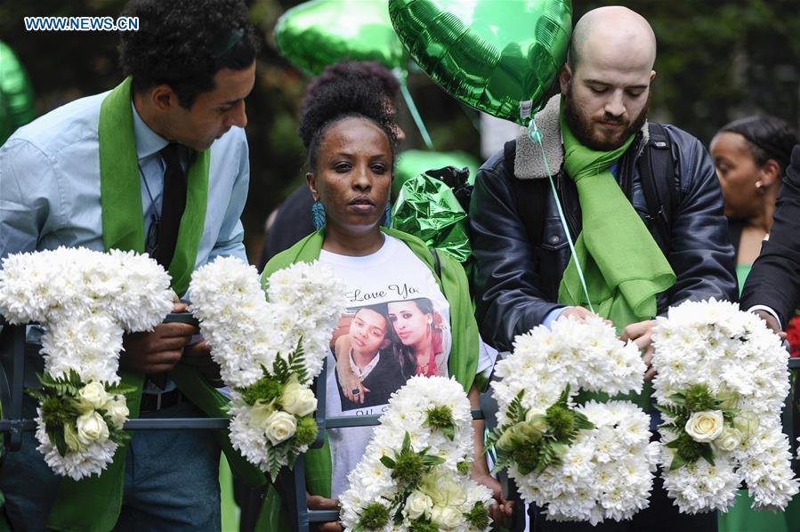 BRITAIN-LONDON-GRENFELL&nbsp;TOWER-FIRE-ONE YEAR ANNIVERSARY