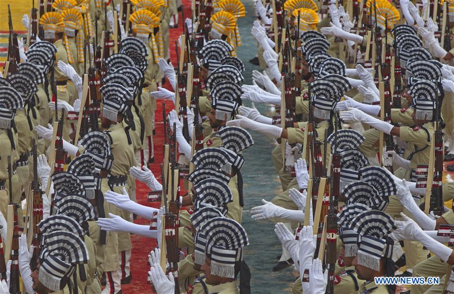 INDIAN-CONTROLLED KASHMIR-POLICE PASSING OUT PARADE