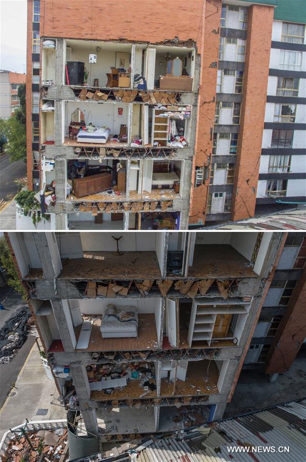 MEXICO-MEXICO CITY-COMMEMORATION-EARTHQUAKE