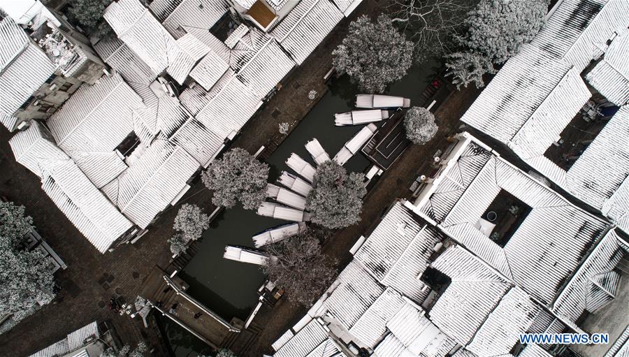 #CHINA- SUZHOU -SNOW SCENERY (CN)
