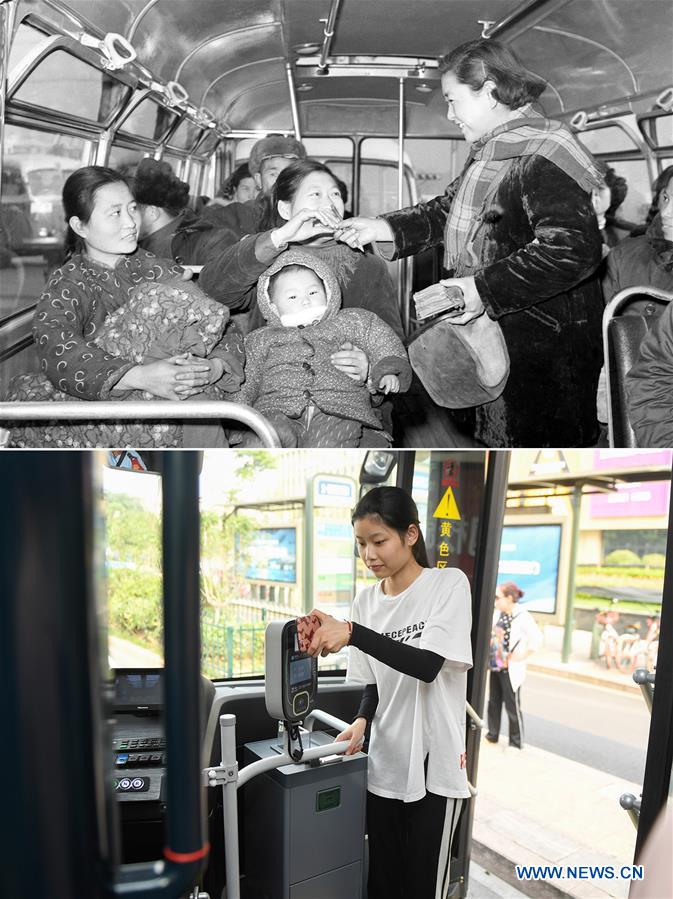 (MOMENTS FOREVER)CHINA-OCCUPATIONS-70 YEARS-DEVELOPMENT (CN)