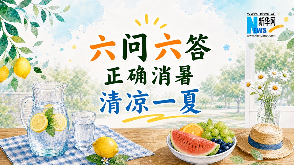 新華網科普丨六問六答，正確消暑清涼一夏