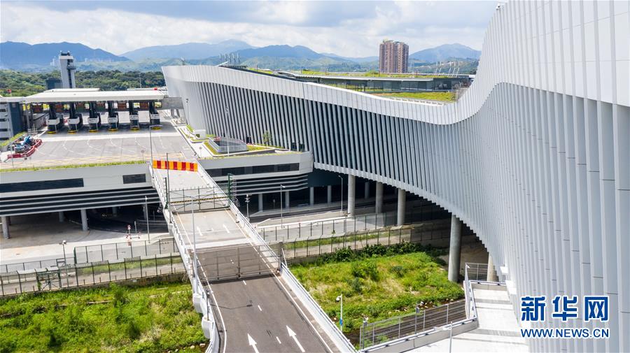 (經濟)(2)蓮塘/香園圍口岸正式啟用 大灣區再添新物流大通道