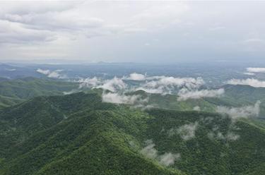 &ldquo;十萬大山&rdquo;秋色美