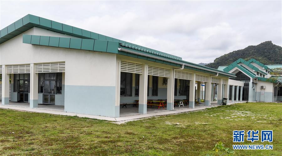 （國際&middot;圖文互動）（1）中國援建&ldquo;你好&rdquo;學校　圓庫克群島孩子夢