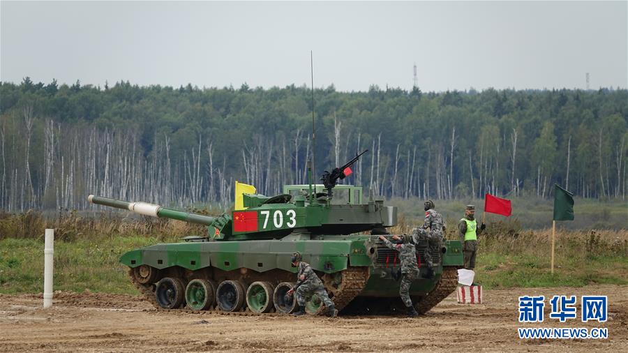 （國際&middot;圖文互動）（4）&ldquo;國際軍事比賽-2020&rdquo;&ldquo;坦克兩項(xiàng)&rdquo;項(xiàng)目單車賽收官　中國隊(duì)晉級半決賽