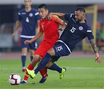 足球&mdash;&mdash;世預賽：中國隊勝關島隊